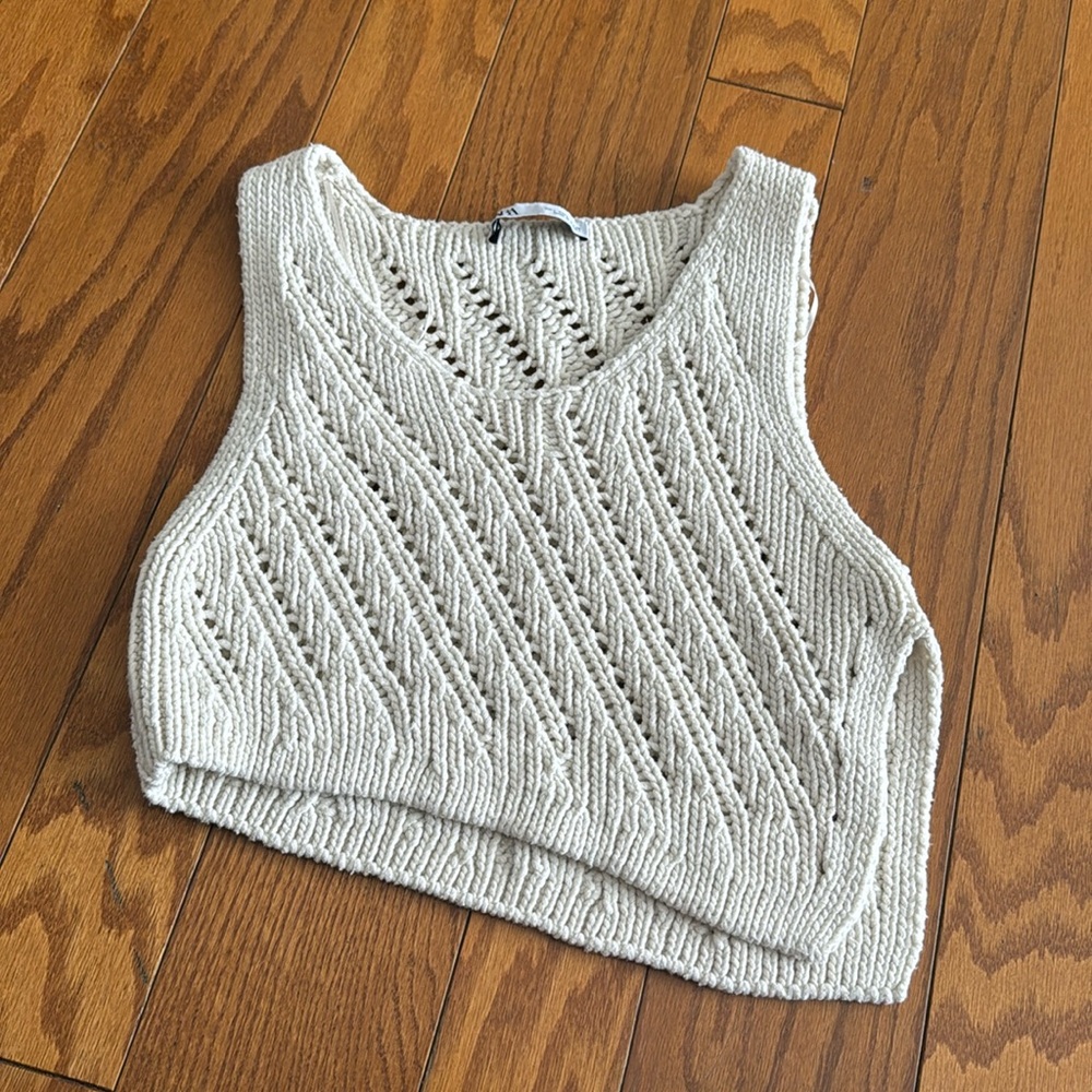 Zara Crochet Tank